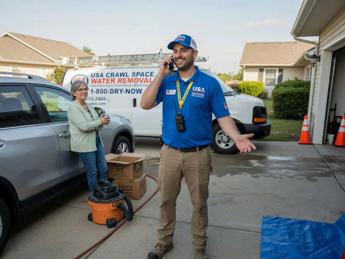 Crawl Space Water Removal Hopewell, VA FAQs